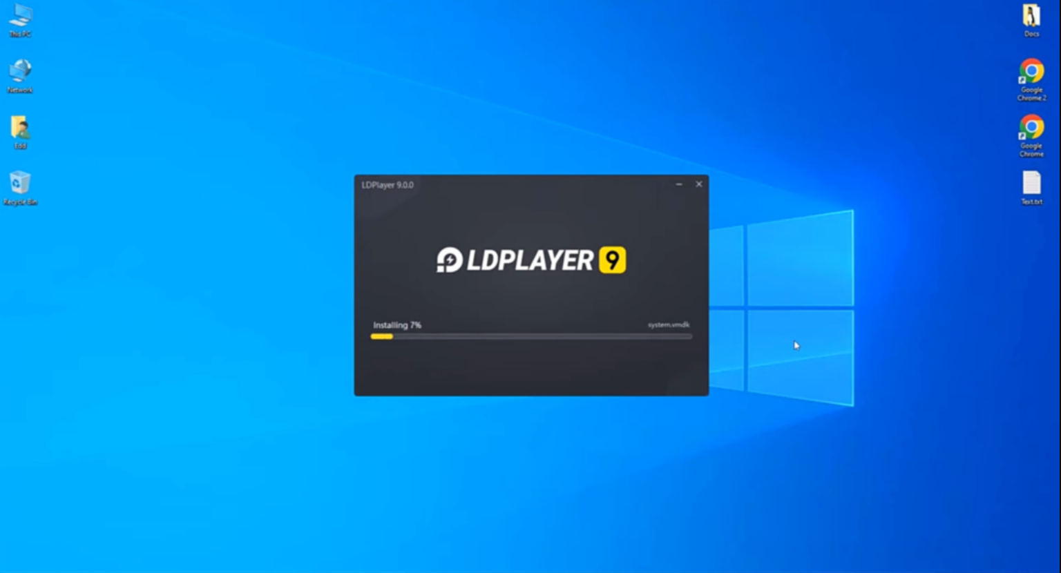 Installing LDPlayer on PC